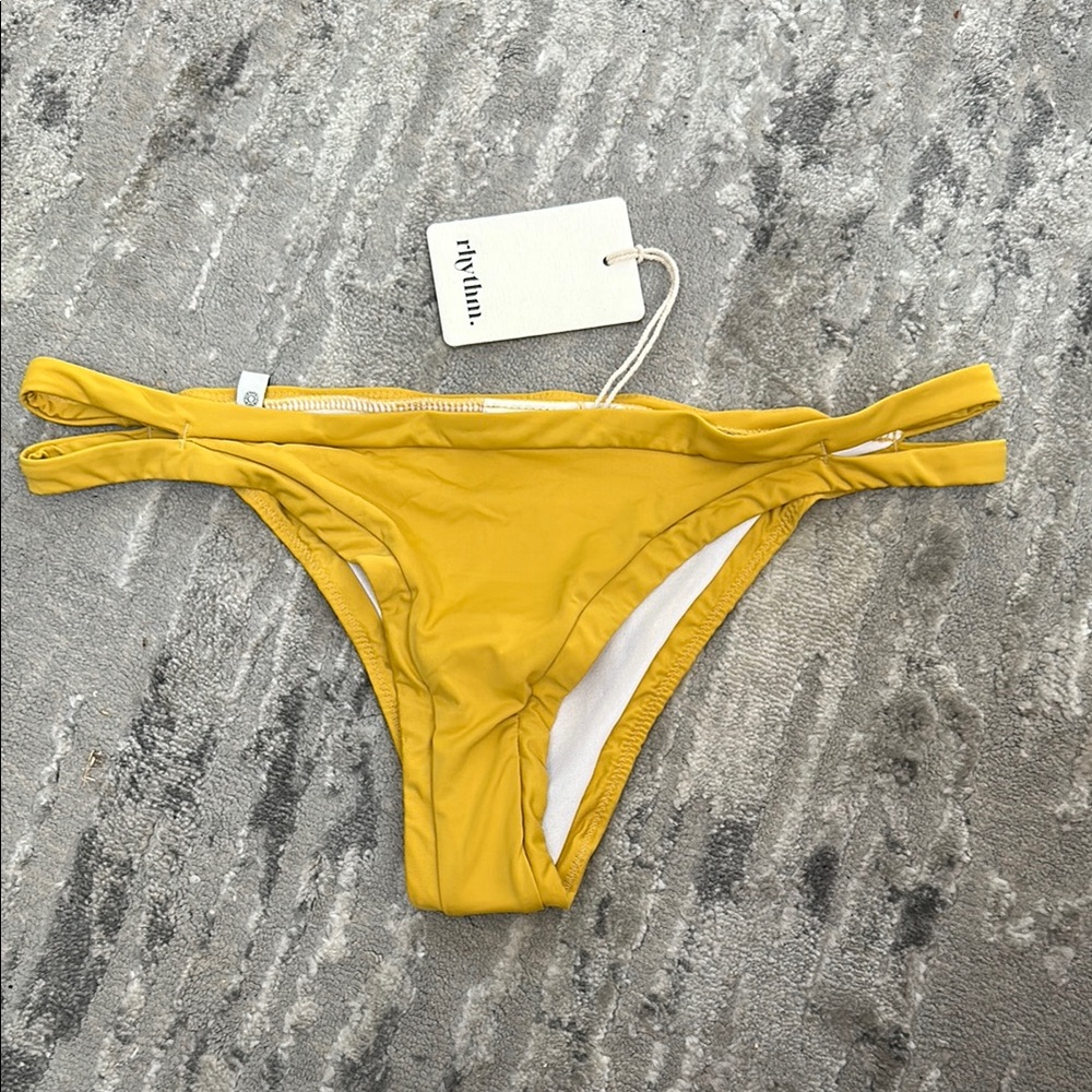 Rhythm Yellow Classic Bikini